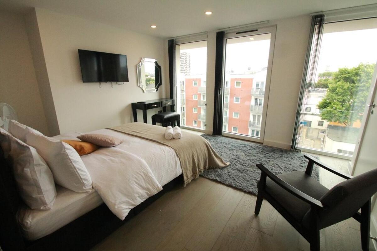 Ft6 Penthouse Проживание в семье Лондон